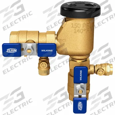 ZURN WILKINS Vacuum Breaker: 34-710, FNPT x FNPT, For Water Media, 33°F – 140°F - Pressure Vacuum Breakers