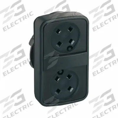 SCHNEIDER ELECTRIC Multihead Operator: Non-Illuminated, 2 Button, Flush Profile - Multihead Push-Button Operators