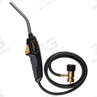 BERNZOMATIC Torch Kit: Swirl Flame, Instant On-Off, Fixed Tip (MPN 384401). Key specifications — Brand: BERNZOMATIC; Manufacturer Part Number: 384401; Compatible Fuel Type: Propane; Flame Adjustment: Adjustable Flame; Tip Type: Fixed Tip.