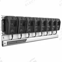 HUSQVARNA Rail Charger: For 40V DC Battery Volt, Std, Sequential, 100-240V AC, 9.4 Ah (MPN Rail Charger Kit). Key specifications — Charger Input Voltage: 100-240V AC; Charging Port Voltage: (8) 40V; For Battery Voltage: 40V DC.