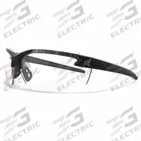 EDGE EYEWEAR Safety Glasses: Clear Lens Color, Traditional Frame, Bottom, +2.0, Black Frame Color (MPN DZ111-2.0-G2). Key specifications — Brand: EDGE EYEWEAR; Series: Zorge G2; Diopter Strength: +2.0; Lens Color: Clear.