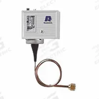 Single Pressure Control: Low Limit, Auto Reset, 10 in Hg to 100 psi, 10 psi to 40 psi, Close on Rise (MPN O16-527). Key specifications — Brand: RANCO; Manufacturer Part Number: O16-527; Contact Form: SPDT; Rated Voltage: 120/240V AC; Switch Action: Close on Rise.