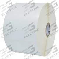 ZEBRA Barcode Printer Labels: 3 in Label Wd, 3 in Label Ht, White, 1 in Core Dia., Gloss, Acrylic (MPN 18942). Key specifications — Label Finish: Gloss; Brand: ZEBRA; Label Color: White; Adhesive Material: Acrylic; Label Material: Polyester.