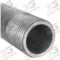 Pipe Nipple: 2 1/2 in Nominal Pipe Size, 60 in Lg, Schedule 40, Galvanized Steel, Welded (MPN 793LM9). Key specifications — Manufacture Location: Globally Sourced; Brand: APPROVED VENDOR; Maximum Operating Pressure: 300 psi @ 150°F; Connection Type: Male NPT x Male NPT; Pipe Material: Galvanized Steel.