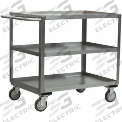 JAMCO Utility Cart: 1,200 lb, 36 in L x 24 in W Shelf, 42 in L x 25 in W x 35 in H Overall Dim, Flat (MPN XB236N800). Key specifications — Caster/Wheel Configuration: (2) Swivel; Brand: JAMCO; Caster Wheel/Tread Material: Rubber.