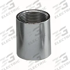 ALLIED TUBE & CONDUIT Threaded Coupling: Aluminum, 2 in Trade Size, 2 1/8 in Overall Lg, RMC (MPN 732328). Key specifications — Insulated: No; Compatible Conduit Type: RMC; Brand: ALLIED TUBE & CONDUIT.