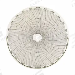 HONEYWELL Circular Paper Chart: Honeywell, -90°C to 210°C, BN 24001660-034, Honeywell, 100 PK. Key specifications — Compatible with Manufacturer Model Number: AR-100; Brand: HONEYWELL; Units Measured: Temperature °C.