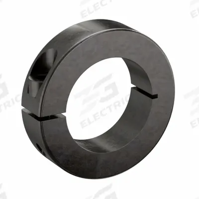 RULAND MANUFACTURING Shaft Collar: 1-Piece, Metric, Round, Clamp-On, 36 mm Bore Dia - Steel Shaft Collars