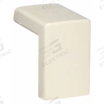 LEGRAND External Elbow: 800, 1 1/4 in Wd, 1/2 in Ht, Plastic - 90 Degree Elbows for Nonmetallic Single-Channel Raceways