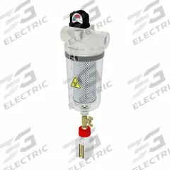 SOLBERG T-Style Medical Vacuum Filter: 0.1 micron Rating, 99.995% Efficiency, 7 in Outside Dia (MPN HV-UL896-150C). Key specifications — attr101190: HV-UL896-150C; attr101207: Polycarbonate; attr101193: SOLBERG.