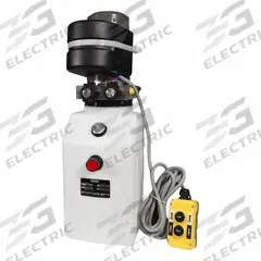 CHIEF Hydraulic Power Unit: 1.2 gpm, 2,800 psi Max. Pressure, 8 qt Reservoir Capacity, 12V DC, Poly (MPN 253326). Key specifications — attr96377: 1.2 gpm; attr96380: 12V DC; attr96382: SAE 6; attr96383: SAE 6; attr98855: CHIEF; attr96386: Poly.