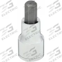 WESTWARD Socket Bit: 1/2 in Drive Size, Hex Tip, 3/8 in Tip Size, 2 1/4 in Overall Lg, Fixed Insert (MPN 54TM78). Key specifications — attr1204765: Fixed Insert; attr1204767: WESTWARD.