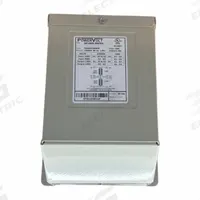 POWERVOLT Enclosed Industrial Control Transformer: 240 or 480V, 120 or 240V, Wall, 1 kVA (MPN GP1000-M60EN-D). Key specifications — Brand: POWERVOLT; Input Voltage: 240 or 480V; Mounting Location: Wall; Output Voltage: 120 or 240V; Phase: Single; Includes: Knockouts.