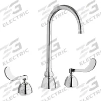 CHICAGO FAUCETS Gooseneck Kitchen/Bathroom Faucet: 786, Cast Brass, Widespread, Deck, 2 Handles (MPN 786-GN2FCABCP). Key specifications — Series: 786; Brand: CHICAGO FAUCETS.