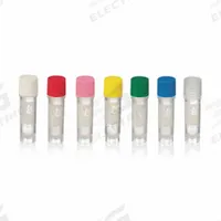 APPROVED VENDOR Cryogenic Vial: Cryogenic, Polypropylene, 2 mL, Green, 12 mm Body Dia, Sterile (MPN W985867-100). Key specifications — Sub-brand: CryoElite Vial; Self-Standing: Self-Standing; Closure Color: Green; Brand: APPROVED VENDOR; Vial Type: Cryogenic; Body Color: Off-White; Includes Closure: Yes; Bottom Shape: Round.
