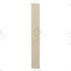 ASI GLOBAL Partition Column: Plastic Polymer, Pebble, Cream, 82 in Ht, 10 in Wd, 1 in Thick (MPN 40-90871053-9235). Key specifications — Inner Core Type: Polymer; Brand: ASI GLOBAL PARTITIONS; Color: Cream; Finish/Texture: Pebble.
