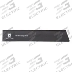MERCER CUTLERY Knife Guard: 1 pcs, 10 in Overall Lg, 2 in Overall Wd, Black, Polystyrene (MPN M33112P). Key specifications — Brand: MERCER CUTLERY; Holding Capacity: 1 pcs; Material: Polystyrene; Color: Black.