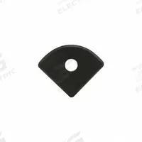 T-Slot Framing System Slot Covers and End Caps: 15 Series, Inch, 1 1/2 in x 19/64 in x 1 1/2 in, ABS (MPN 2035-PLAIN-1). Key specifications — Finish: Matte; Product Type: End Cap; Material: ABS; Manufacturer Part Number: 2035-PLAIN-1; Brand: 80/20; System of Measurement: Inch.