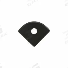 T-Slot Framing System Slot Covers and End Caps: 15 Series, Inch, 1 1/2 in x 19/64 in x 1 1/2 in, ABS (MPN 2035-PLAIN-1). Key specifications — Finish: Matte; Product Type: End Cap; Material: ABS; Manufacturer Part Number: 2035-PLAIN-1; Brand: 80/20; System of Measurement: Inch.