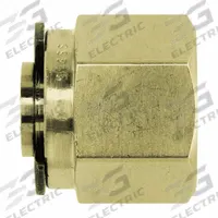 BRENNAN INDUSTRIES Compression Fitting Plug: 3/8 in OD Size, Tube, Brass (MPN N0304-06-B). Key specifications — Compatible Fitting Brands: Parker; Brand: BRENNAN INDUSTRIES; Series: N0304.
