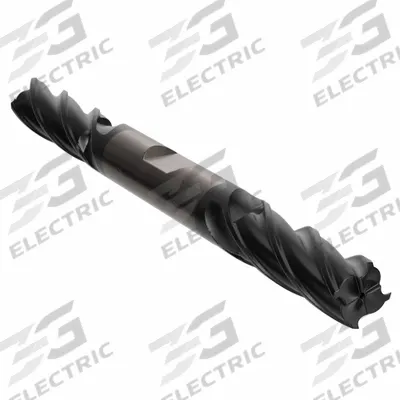 YG-1 Square End Mill: Carbide, TiAlN Coated, Double End, 4 Flute, 5/32" Mill Dia - Double-End Carbide Square End Mills