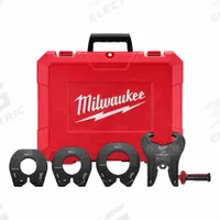 MILWAUKEE Press Ring Kit: 2-1/2 in - 4 in Pipe, Copper, Extended Tool Types, NIBCO (MPN 49-16-2690NX). Key specifications — attr518794: 2-1/2 in - 4 in; attr518793: Copper; attr518792: NIBCO; attr553578: (1) 2-1/2" NIBCO Press Ring (49-16-2656NX); attr518791: MILWAUKEE.