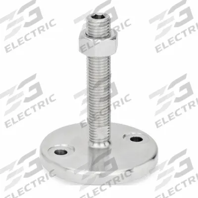 JW WINCO Male-End Leveling Mount: Swiveling Stud, 3/4"-10 Thread Size, 3.94 in - Swivel Male Leveling Mounts