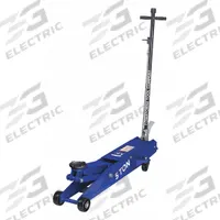 OTC Trolley Floor Jacks: Steel, Manual Handle, Mechanical, 5 ton Load Capacity, 6 in Min Lift (MPN HDJ5). Key specifications — Brand: OTC; Lifting Actuator: Manual Handle; Body Material: Steel.