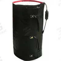 FLEXOTHERM Drum Heater Blanket: 115V AC, 97.24 W Watts, 100°F, 15 gal, IP66, Drums, Indoor/Outdoor (MPN HVB-A-02-350-040-050-06-2-50). Key specifications — attr1187699: FLEXOTHERM; attr1187720: 15 gal; attr1187700: Drums; attr1187702: IP66; attr1187704: Indoor; attr1187710: .85 A.