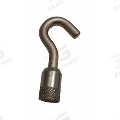 SHIMPO Hook Adapter: Hook Adapter, FGE-500HXY/FGE-PT500/NIST-FG-HX (MPN FG-M10HK). Key specifications — Product Type: Hook Adapter; Compatible with Manufacturer Model Number: FGE-500HXY; Compatible Product Type: High Capacity Digital Force Gauges; Brand: SHIMPO.