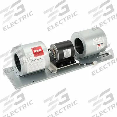 Dayton Air Curtain Blower: 9 3/4 in x 35 in x 11 in, 115 V AC, 1 Ph, 1/4 hp - Air Curtain Blowers