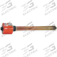 TEMPCO Screw Plug Immersion Heater: 3 Phase, 480V AC, 10,000 W Watt, 2 in NPT, 55.34 W/sq in, Brass (MPN TSP02092). Key specifications — Watt Density: 55.34 W/sq in; Screw Plug Material: Brass; Sheath Material: Copper; Brand: TEMPCO; Control Range: 60° to 250°F.