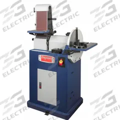 DAYTON Belt and Disc Sander: For Metal/Plastic/Wood, 115 V, Single-Phase, 2 hp, 6 in x 48 in Belt (MPN 808TF9). Key specifications — attr564072: Single-Phase; attr650959: Metal; attr564036: DAYTON.