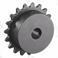 TSUBAKI Single Strand Sprocket: 35, For 3/8 in Chain Pitch, 1/2 in Bore Dia, 19 Teeth, Steel (MPN 35B19F-1/2). Key specifications — Brand: TSUBAKI.