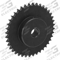 TRITAN Sprocket: 40, For 1/2 in Chain Pitch, 1 in Bore Dia, 40 Teeth, 6.373 in Pitch Dia, Steel (MPN 40BS40 X 1). Key specifications — Brand: TRITAN.