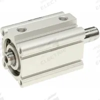 SMC Compact Cylinder: 40 mm Bore Dia, 50 mm Stroke Lg, Tapped Hole Mounting, Aluminum, M5 x 0.8 (MPN CQ2WA40TF-50DZ). Key specifications — attr946022: Tapped Hole; attr946024: Double Rod; attr946038: CQ2W-Z; attr1123057: Rotating Rod; attr945997: SMC.