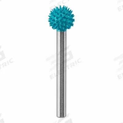 DREMEL Carving Bit: Foam/Plastic/Rubber/Wood, Carving Bit, Ball, Stainless Steel - Drum Rasps & Files