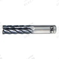 OSG Square End Mill: Carbide, EXO Coated, 6 Flute, 1/2" Mill Dia, 1-1/4" LOC, 3" OAL (MPN VGM6-0073)