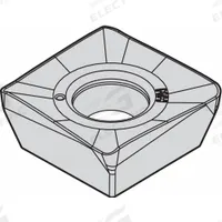 WIDIA Square Milling Insert: SDMX543RMH, SDMX150612RMH (MPN 3949811)