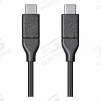 MONOPRICE USB Cable: Type C End 1, Type C End 2, Black, 13.1 ft Lg, 2.0 USB Specification, USB Cable (MPN 24283). Key specifications — End 1 Connection Type: Type C; Color: Black; Brand: MONOPRICE; Product Type: USB Cable; End 2 Connection Type: Type C.