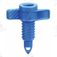 HYDRORAIN Saddle: 1/2" BL Nitro, ABS Plastic, 80 psi Max Working Pressure, 1.25 in Wd, 2.5 in Ht (MPN 02918). Key specifications — Connection: 1/2" BL Nitro; Material: ABS Plastic; Product Type: Saddle Tap.
