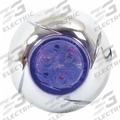 MAXXIMA Auxiliary Warning Light: Perimeter Flashing Warning Light, Blue, LED - Vehicle Perimeter Flashing Warning Lights