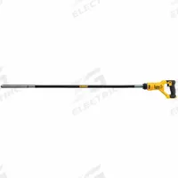DEWALT Cordless Concrete Vibrator: Handheld, 20V DC, 4 ft Lg, 1 1/8 in Dia, 4 in Radius, Bare Tool (MPN DCE531B). Key specifications — attr117575: No; attr117579: (1) Bare Tool; attr117585: Bare Tool; attr117598: 20V DC.
