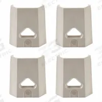 METRO Shelf Wedge: MetroMax i Shelving, 2 5/16 in x 13/16 in x 2 1/2 in, Polymer, Taupe (MPN MX9985). Key specifications — Brand: METRO; Color: Taupe; Material: Polymer; Compatible Product Type: MetroMax i Shelving; Includes: (4) Wedges.