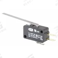 HONEYWELL Miniature Snap Action Switch: Lever Actuator, 1NO/1NC, Quick Connect (MPN V7-2B17D8-048). Key specifications — AC Contact Rating: 11 A @ 277 V; Electrical Connection: Quick Connect; Series: V7; Brand: HONEYWELL.