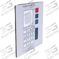 HUBBELL GAI-TRONICS Front Panel Kit: Metal, Repl Kits, Split Lock Washer, 2 in Overall Dp, 295F/295W (MPN 12575-001). Key specifications — Compatible with Series: 295F; Manufacturer Part Number: 12575-001; Product Type: Front Panel Replacement Kit; For Use With: Clean Phone; Includes: Split Lock Washer; Brand: HUBBELL GAI-TRONICS; Color: White; Material: Metal.