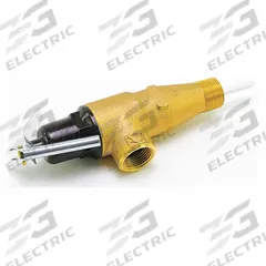 LOCHINVAR Relief Valve: MNPT x FNPT, 3/4 in x 3/4 in Connection Size, Brass, 210°F Max. Op Temp (MPN 100208446). Key specifications — Brand: LOCHINVAR; Body Material: Brass.