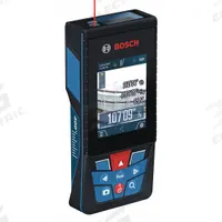 BOSCH Laser Distance Meter: Inch, 400 ft, ± 0.0625 in, 3V, Bluetooth, Digital, Batteries Included (MPN GLM 400 CL). Key specifications — attr938974: Subtraction; attr934751: BOSCH; attr938968: ± 0.0625 in; attr938975: Charger; attr938977: Red.