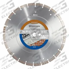 HUSQVARNA Diamond Saw Blade: Block/Brick/Cured Concrete Medium/Cured Concrete Soft/Roof Tile, 5 PK (MPN 542777989). Key specifications — attr1097734: Wet/Dry; attr1097738: Power Cutter; attr1097751: HUSQVARNA.
