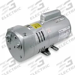 GAST Compressor/Vacuum Pump: 0.75 hp, 1 Phase, 115/230V AC, 10 cfm, 26 in Hg Max Vacuum (MPN 1023-V131Q-G608NEX). Key specifications — attr51701: GAST; attr51739: 115/230V AC; attr100706: 1.